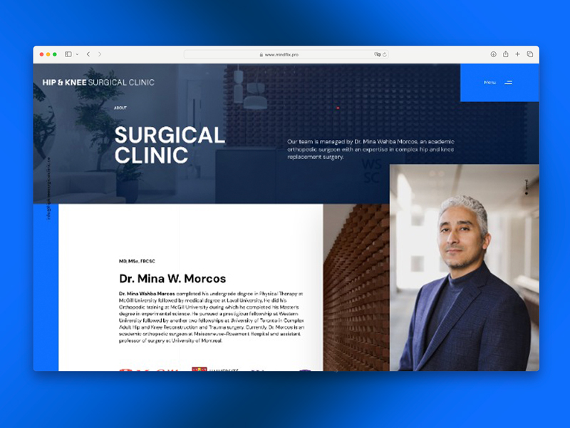 Orthopaedic Clinic Ottawa Web Design, SEO, Agency Toronto, and Google Ads Services Ontario