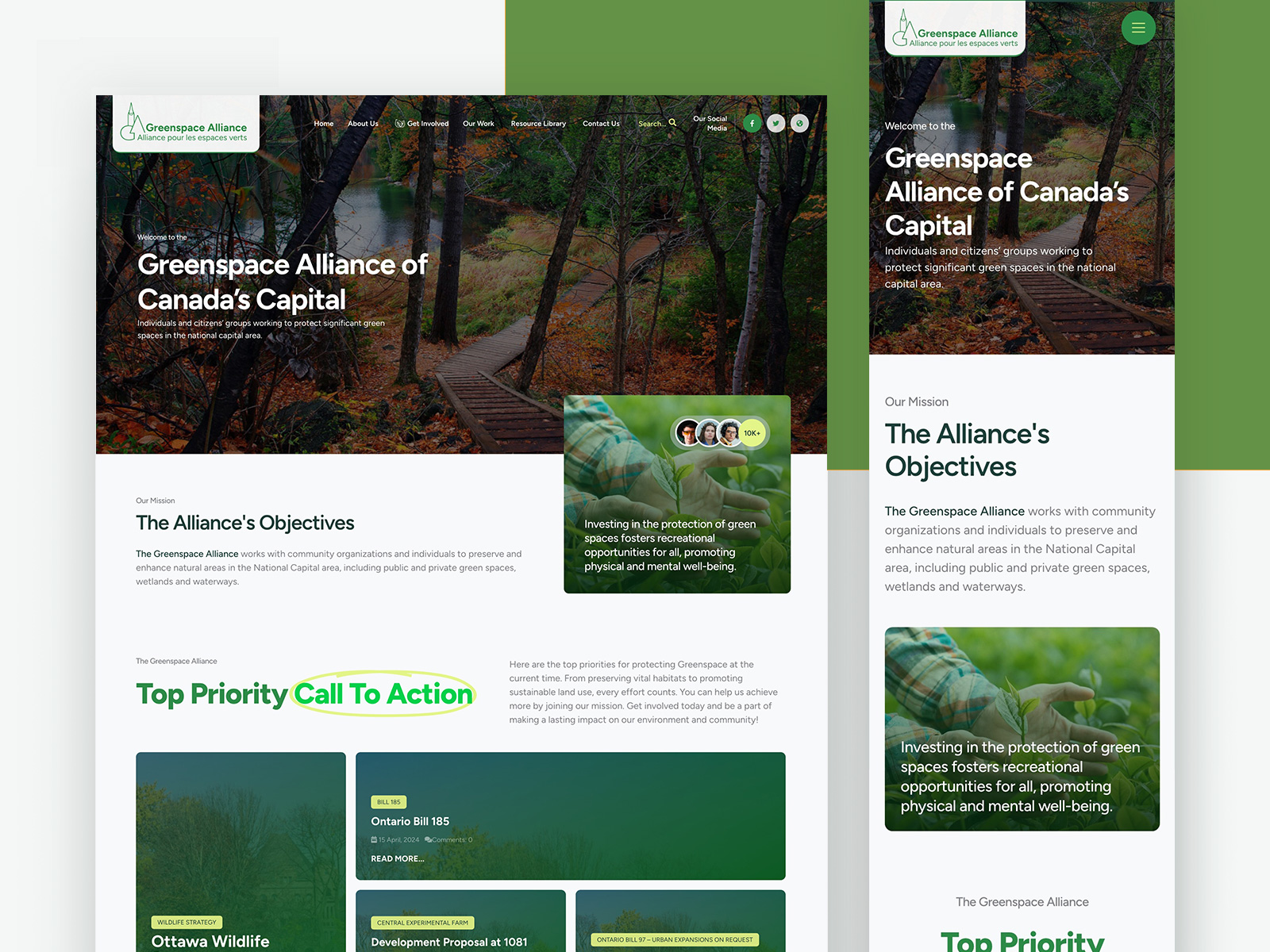 AI Automation For Customer Service Implementation And New Web Design | Greenspace Alliance