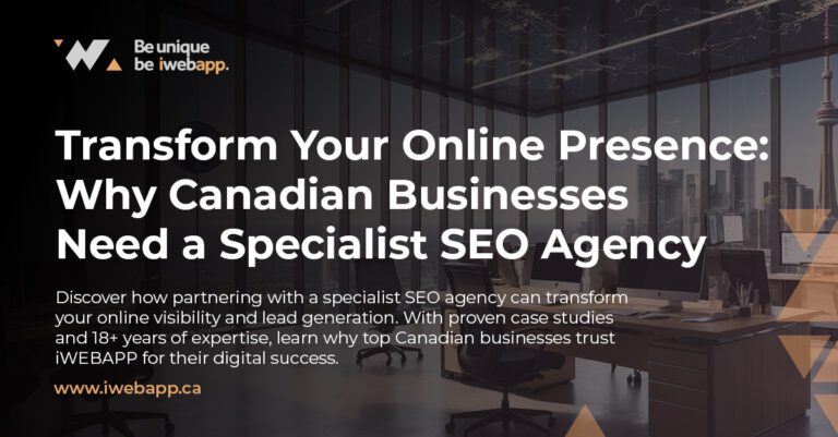 Toronto SEO services cityscape with digital marketing elements